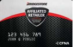 Bridgestone Tires Credit Card